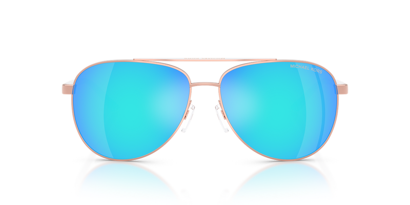 Michael Kors HVAR in Rose Gold/White / Blue Mirror (104525) - Alternate View