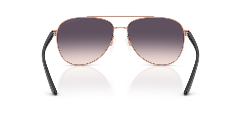 Michael Kors HVAR in Rose Gold / Grey Rose Gradient (109936) - Temple Detail