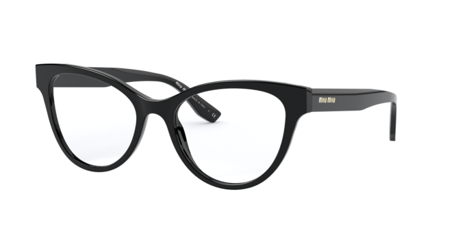 Miu Miu MU 01TV in Black - Front View