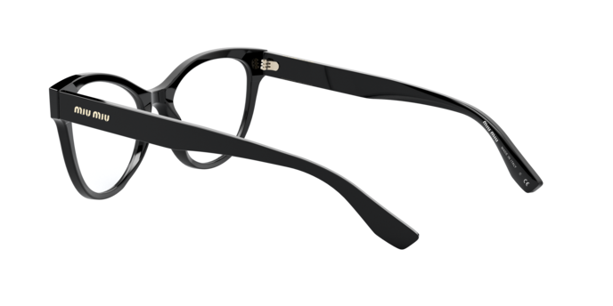 Miu Miu MU 01TV in Black - Side View