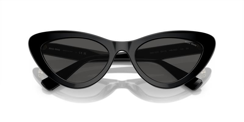 Miu Miu MU 01VS in Black - Side View