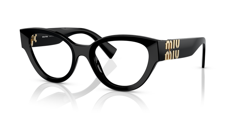 Miu Miu MU 01VV in Black - Alternate View