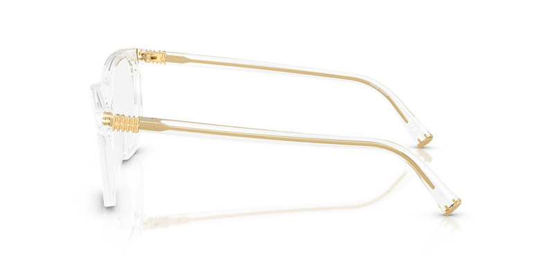 Miu Miu MU 01WVF in Transparent - Alternate View
