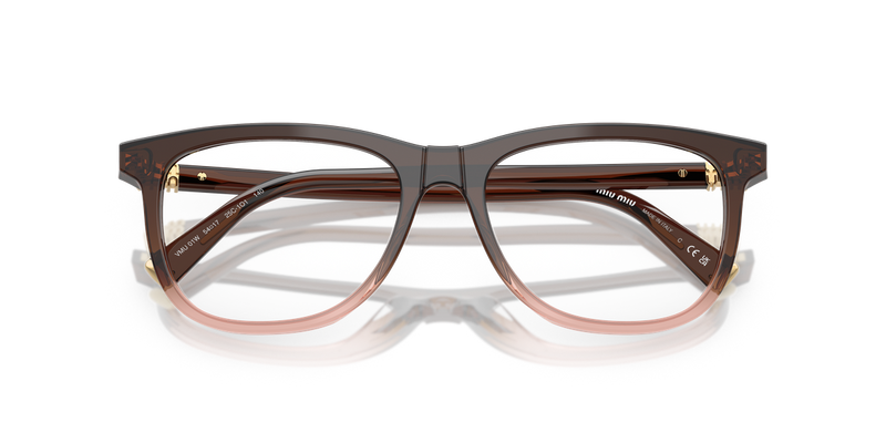 Miu Miu MU 01WV in Bordeaux Gradient - Alternate View