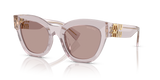 Mauve Transparent / Light Purple Brown (12W20I)