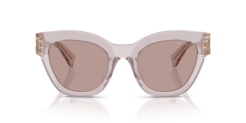 Miu Miu MU 01YSF in Mauve Transparent - Alternate View