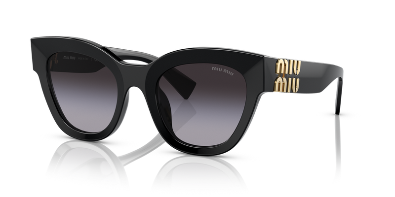 Miu Miu MU 01YSF in Black - Alternate View