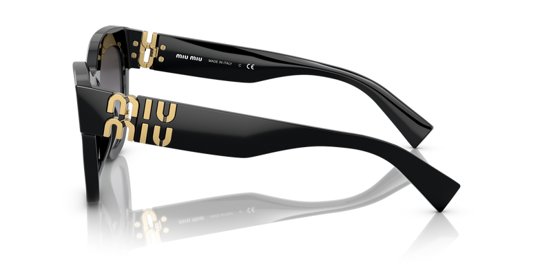Miu Miu MU 01YSF in Black - Alternate View
