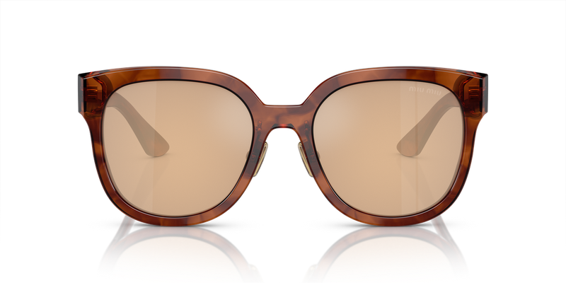 Miu Miu MU 01ZS in Striped Tobacco - Alternate View