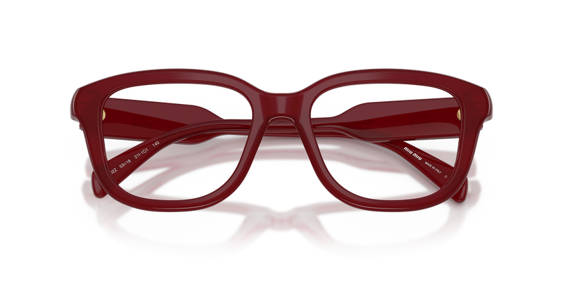 Miu Miu MU 02ZV in Opal Red - Alternate View