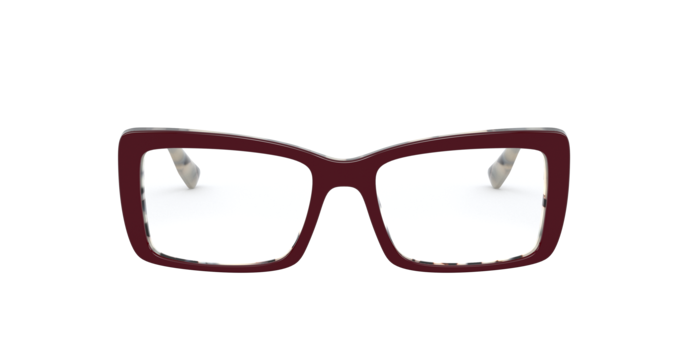 Miu Miu MU 03SV in Beige Havana Top Bordeaux - Alternate View