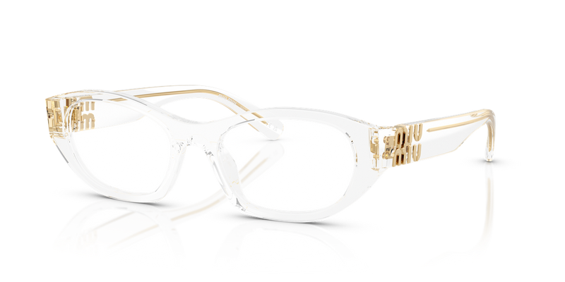 Miu Miu MU 03WVF in Transparent - Alternate View
