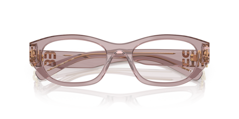 Miu Miu MU 03WV in Mauve Transparent - Alternate View