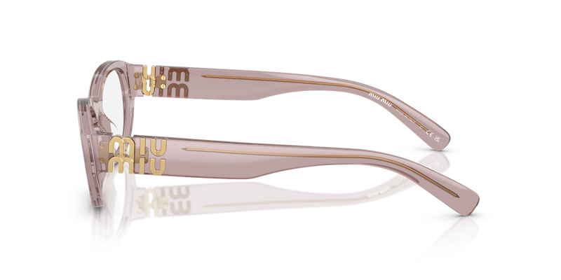 Miu Miu MU 03WV in Mauve Transparent - Alternate View