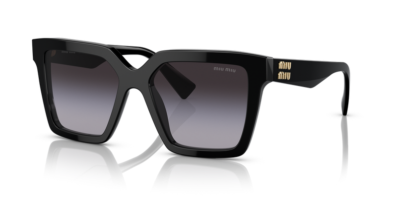 Miu Miu MU 03YS in Black - Front View
