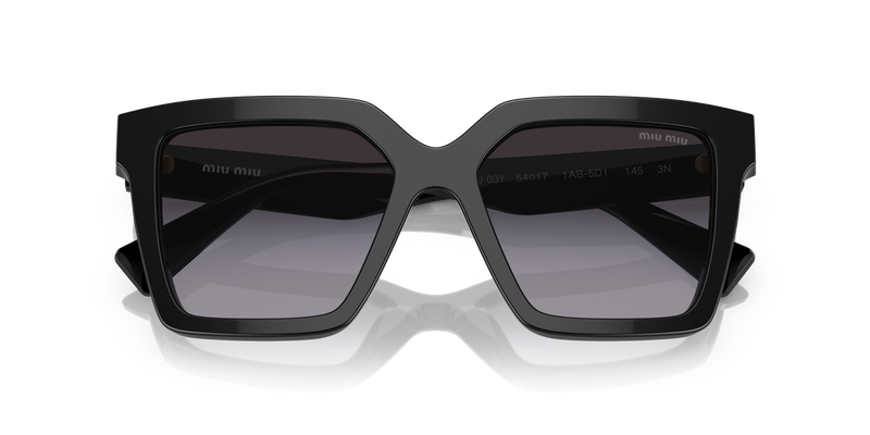 Miu Miu MU 03YS in Black - Side View