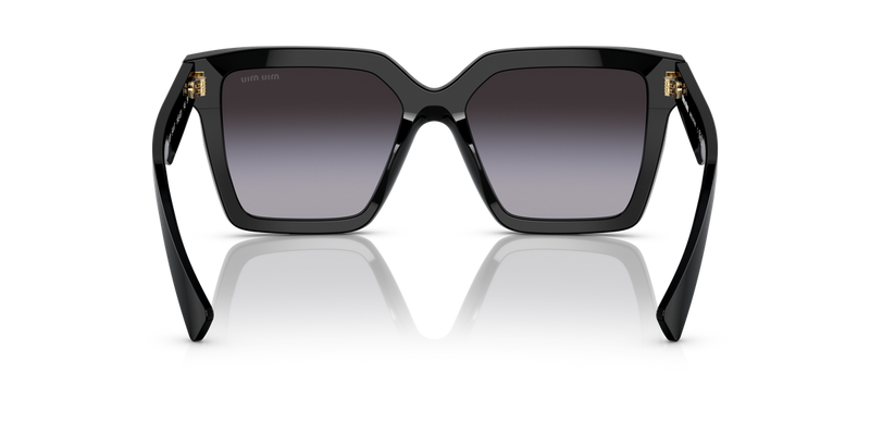 Miu Miu MU 03YS in Black - Temple Detail