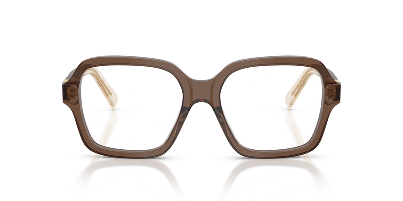 Miu Miu MU 03YV in Brown Transparent - Alternate View