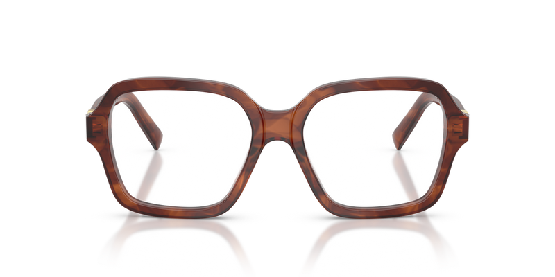 Miu Miu MU 03YV in Striped Tobacco - Alternate View