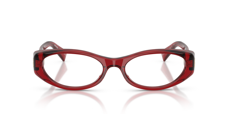 Miu Miu MU 03ZVF in Transparent Red - Alternate View