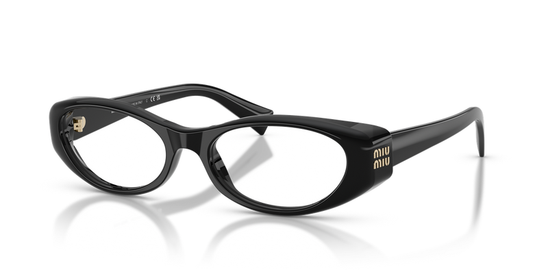 Miu Miu MU 03ZV in Black - Front View