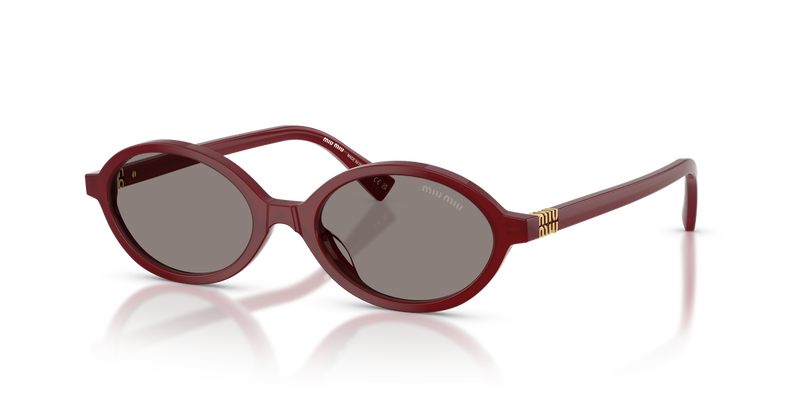Miu Miu MU 04ZSF in Opaline Bordeaux - Front View