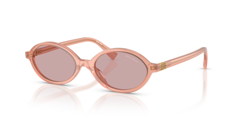 Miu Miu MU 04ZS in Opaline Pink - Front View