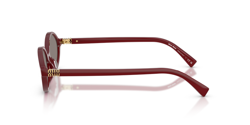 Miu Miu MU 04ZS in Opaline Bordeaux - Alternate View