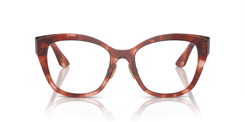 Miu Miu MU 05XVF in Striped Bordeaux - Alternate View