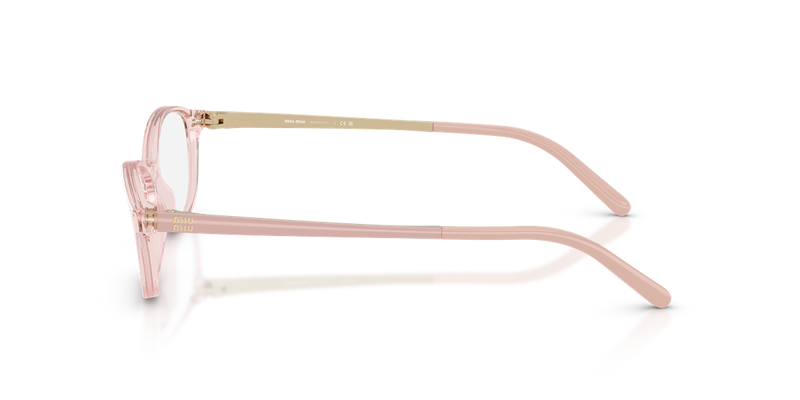 Miu Miu MU 05ZV in Trasparent Pink - Alternate View