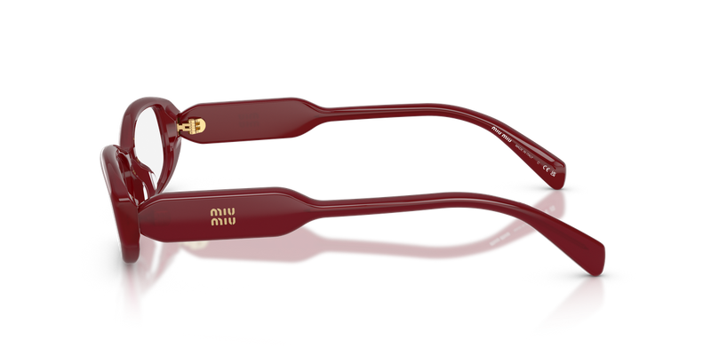 Miu Miu MU 06ZV in Opal Red - Alternate View