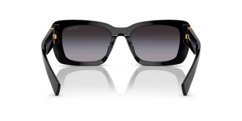Miu Miu MU 07YS in Black - Temple Detail