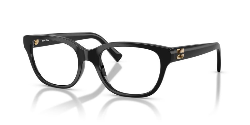 Miu Miu MU 07ZVF in Black - Front View