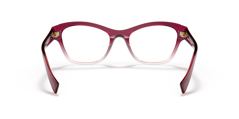 Miu Miu MU 08TV in Gradient Bordeaux - Temple Detail