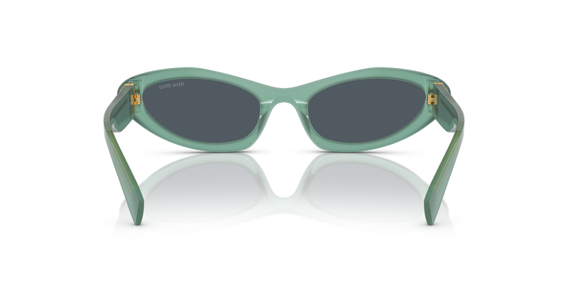 Miu Miu MU 09YS in Anise Opal - Temple Detail