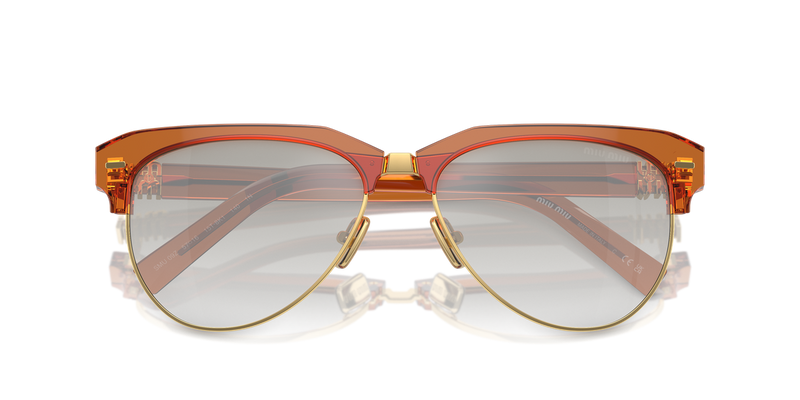 Miu Miu MU 09ZS in Caramel - Side View