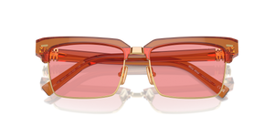 Caramel Transparent / Pink (15T1D0)