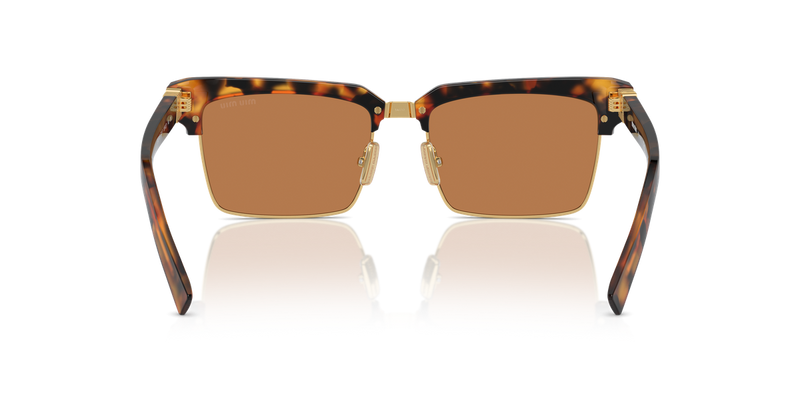 Miu Miu MU 10ZS in Light Havana - Alternate View