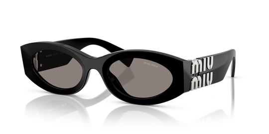 Miu Miu MU 11WS - Black / Dark Grey (16K80Q)