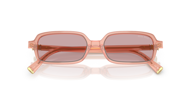 Miu Miu MU 11ZS in Opaline Pink - Side View