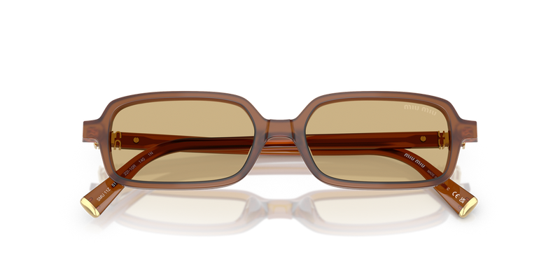 Miu Miu MU 11ZS in Opaline Amber - Alternate View