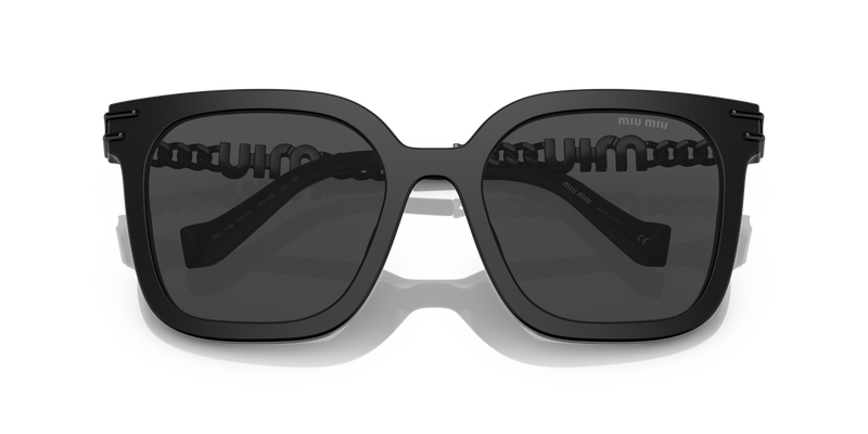 Miu Miu MU 13WS in Matte Black - Side View