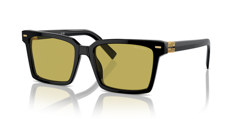 Miu Miu MU 13ZSF in Black - Front View