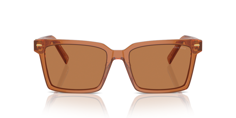 Miu Miu MU 13ZS in Caramel Transparent - Alternate View