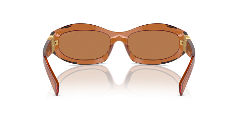 Miu Miu MU 14ZS in Caramel Transparent - Alternate View