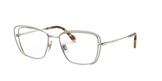 Miu Miu MU 50TV - Pale Gold / Demo Lens (ZVN1O1)