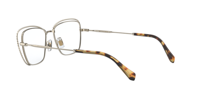 Miu Miu MU 50TV in Pale Gold - Side View