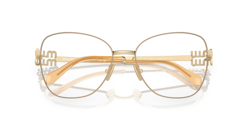 Miu Miu MU 50XV in Beige - Side View