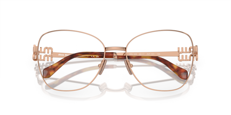 Miu Miu MU 50XV in Rose Gold - Alternate View