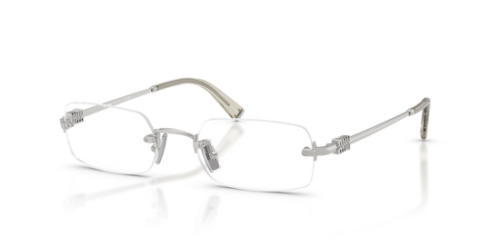 Miu Miu MU 50YV - Silver / Clear (1BC1O1)